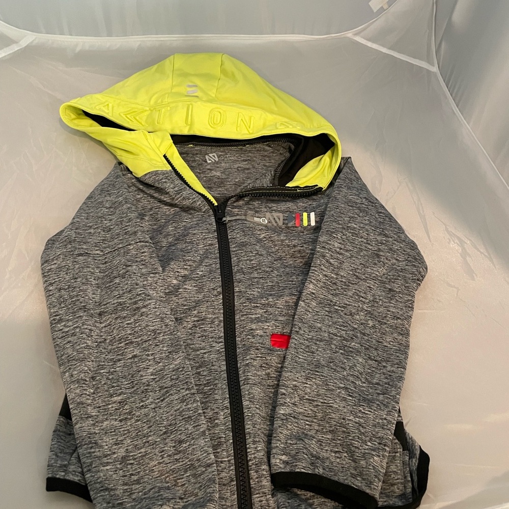 Kids Gray and Yellow Jacket